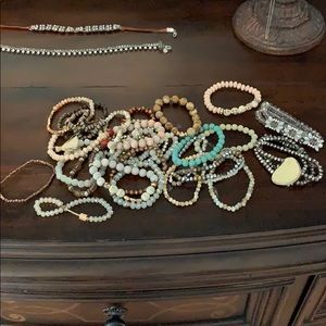 Lot of BKE bracelets!